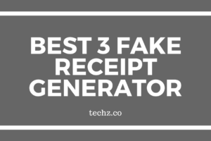 fake receipt generator